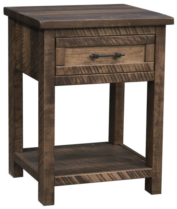 Boxi Rustic Open Night Table