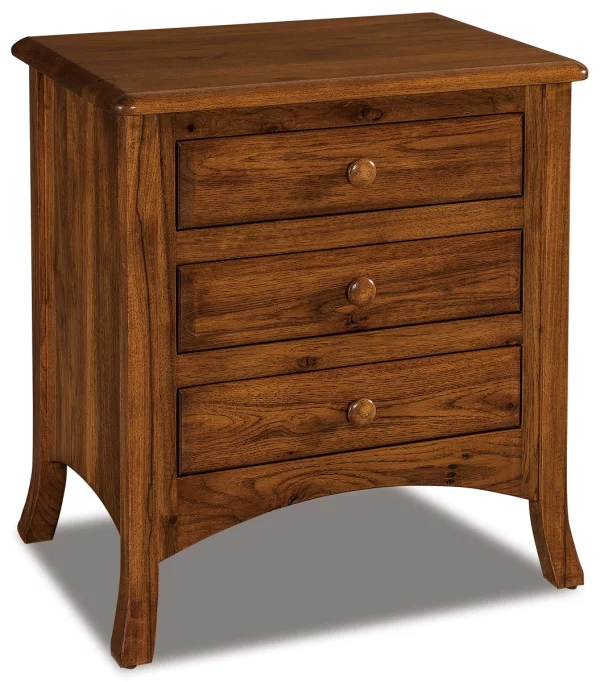 Bradley 3-Drawer Nightstand
