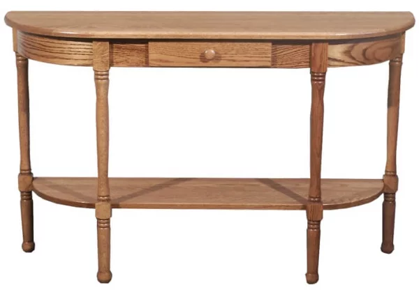 Brixton Half-Oval Console Table