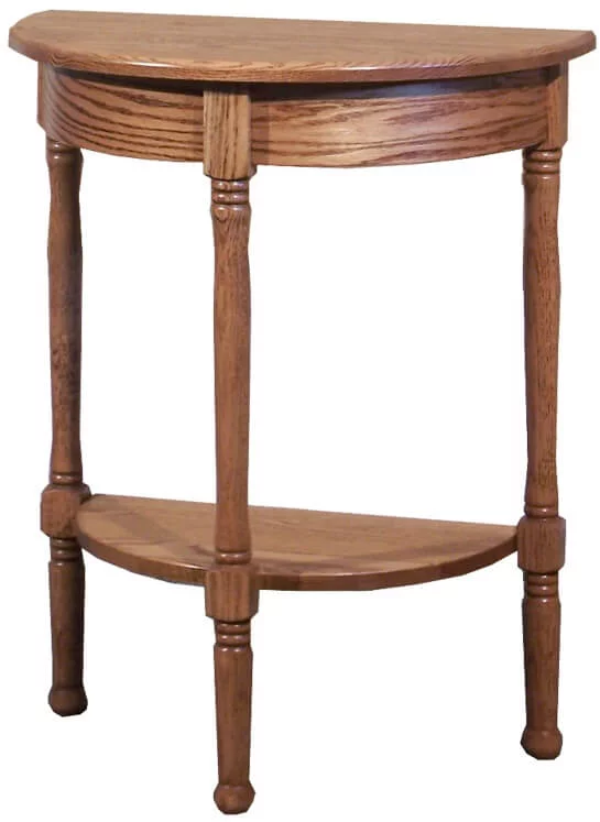 Brixton Half-Round Table