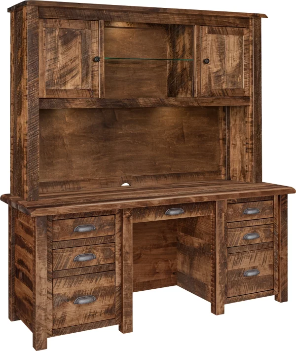 Brodnax Rustic Executive Desk