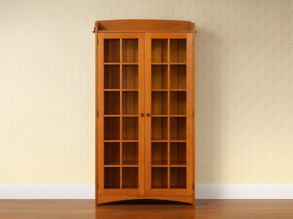 Bryson City Bookcase with Doors