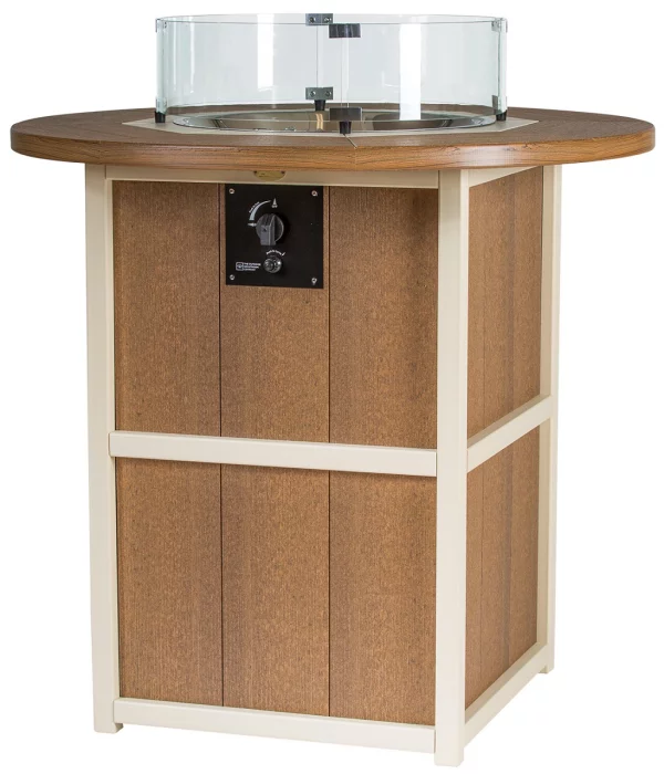 Carrabelle Round Bar Fire Table