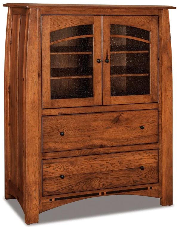 Castle Rock Glass Door Gentleman’s Chest