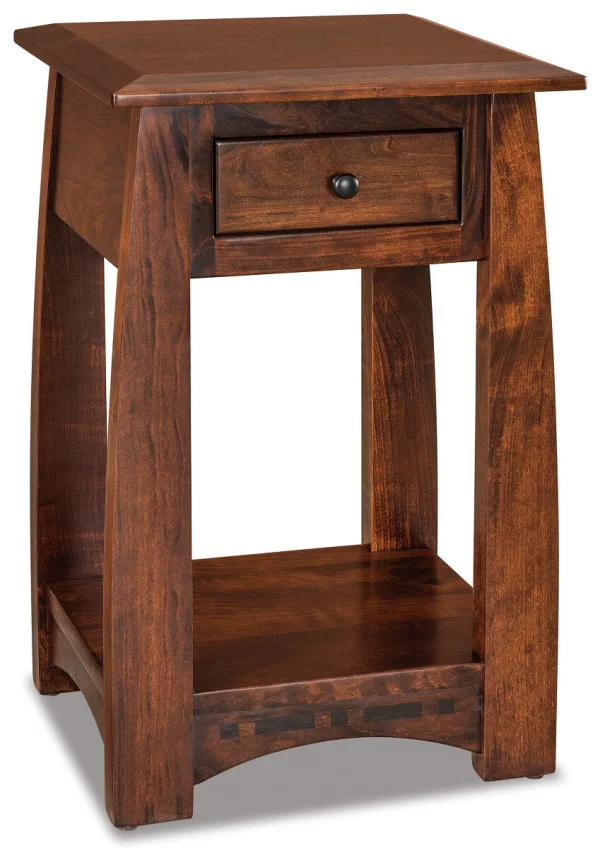 Castle Rock Narrow Open Nightstand