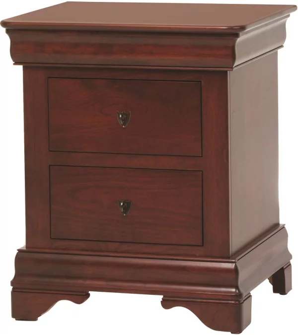 Charlemagne 3-Drawer Nightstand