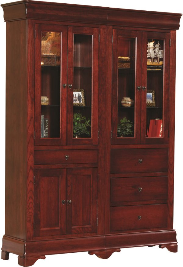 Charlemagne Amish Bookcase
