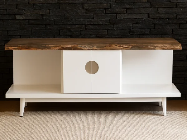 Charlene Live Edge TV Stand