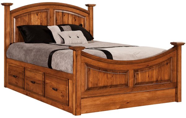 Chatham Amish Storage Bed
