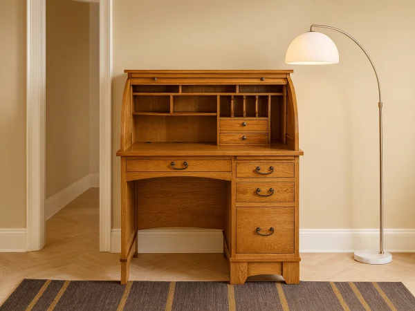 Chipley Single Pedestal Rolltop