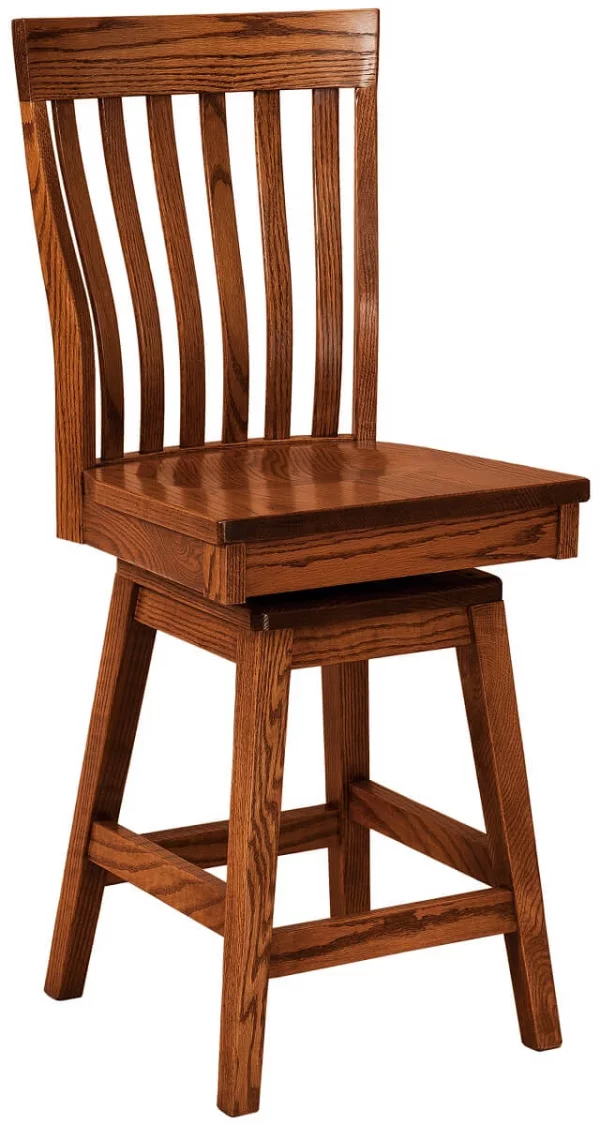 Clyde Hill Swivel Bar Chair