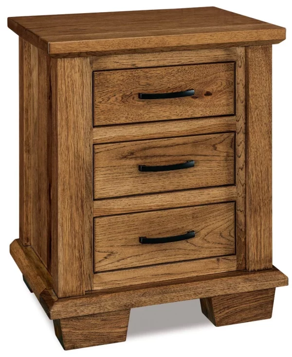 Coahoma 3-Drawer Nightstand