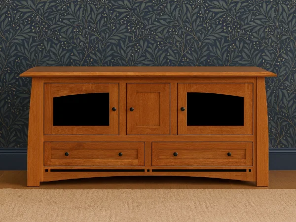 Coronado 3-Door TV Console