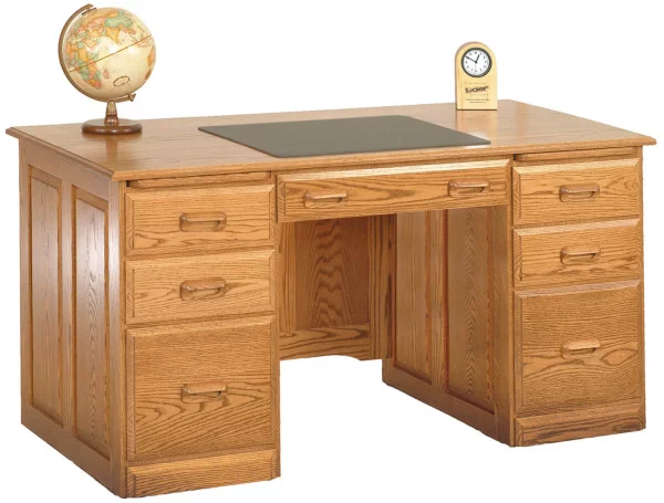 Courier’s Double Pedestal Desk