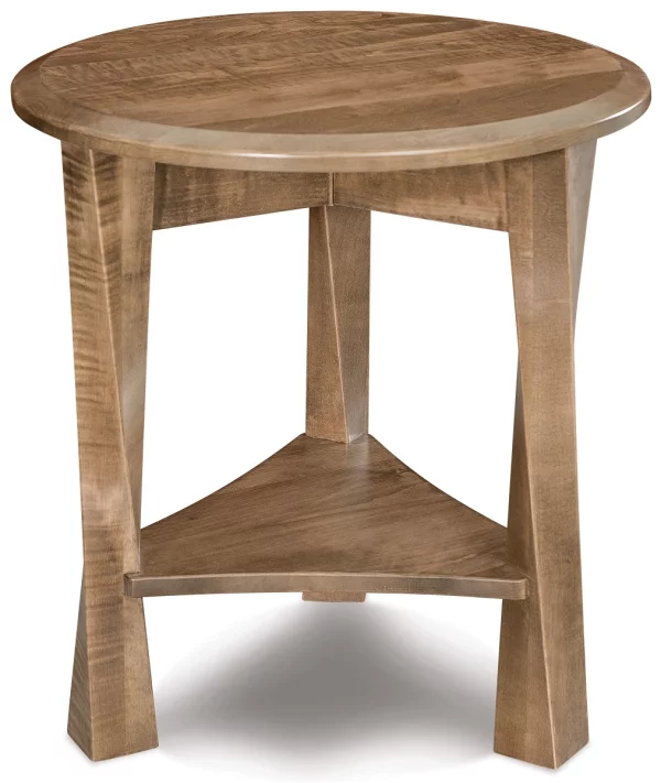 Crossett Round End Table