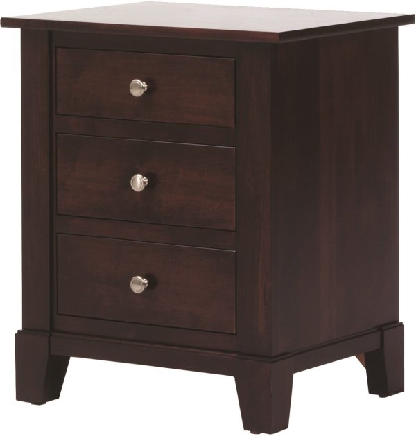Darien 3-Drawer Nightstand