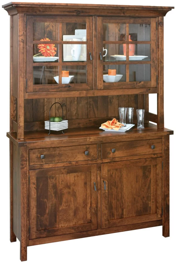 Dakota Dunes Rustic China Hutch