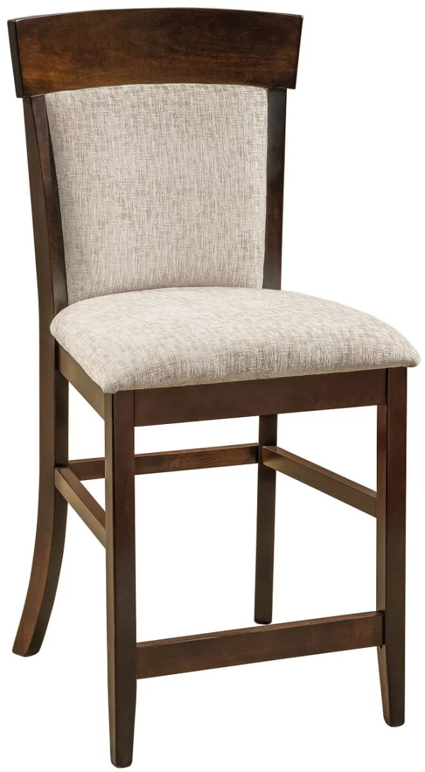 Damascus Upholstered Pub Stool