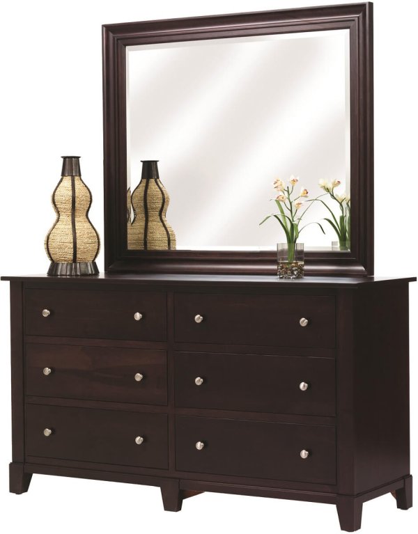 Darien 6-Drawer Low Dresser