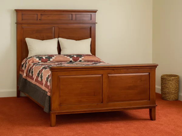 Del Rey Shaker Panel Bed - Tall Headboard