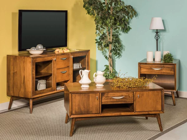 Draper Mid-Century Living Room Set