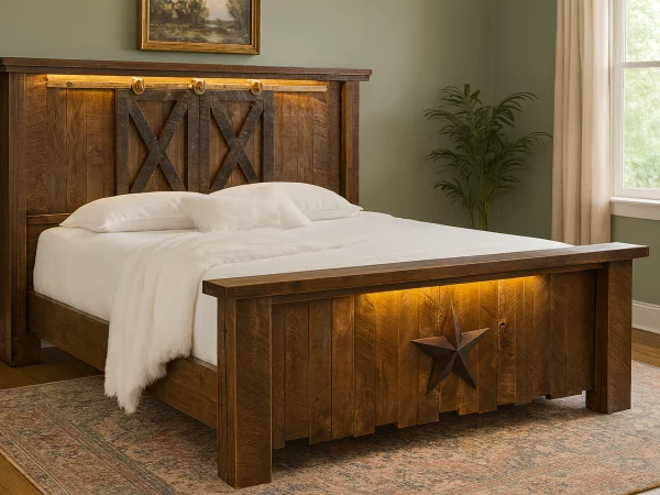 Drummond Rustic Bed