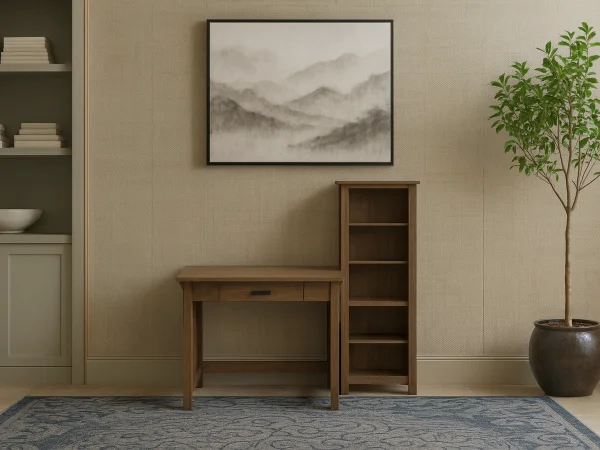 DuPont Bookcase Desk