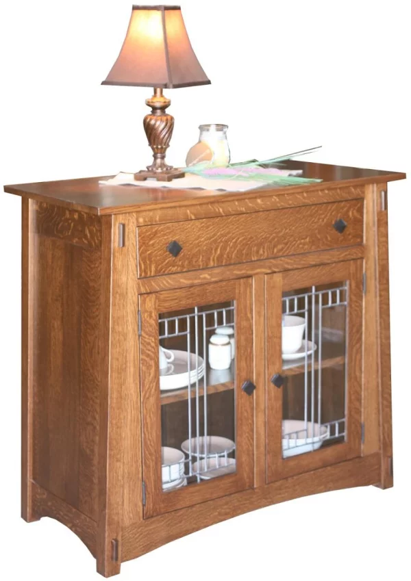 Eaton McCoy Glass Sideboard