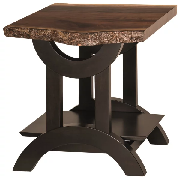 Echo Live Edge End Table