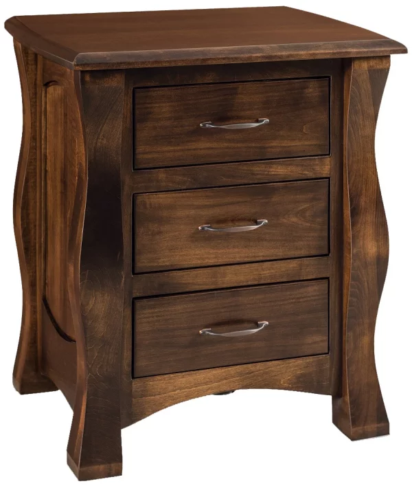 Edmond 3-Drawer Nightstand