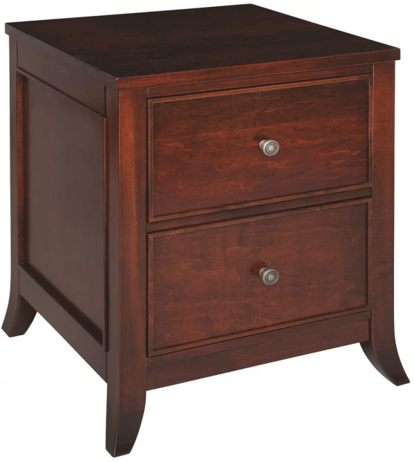 Ekron 2-Drawer Bedside Table
