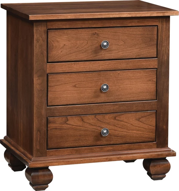 El Mirage 3-Drawer Nightstand
