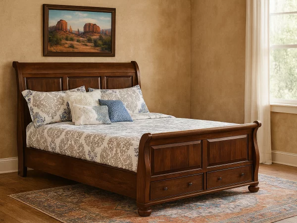 El Mirage Sleigh Storage Bed