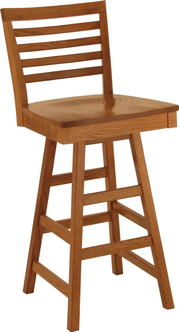 Elisee Shaker Swivel Pub Stool