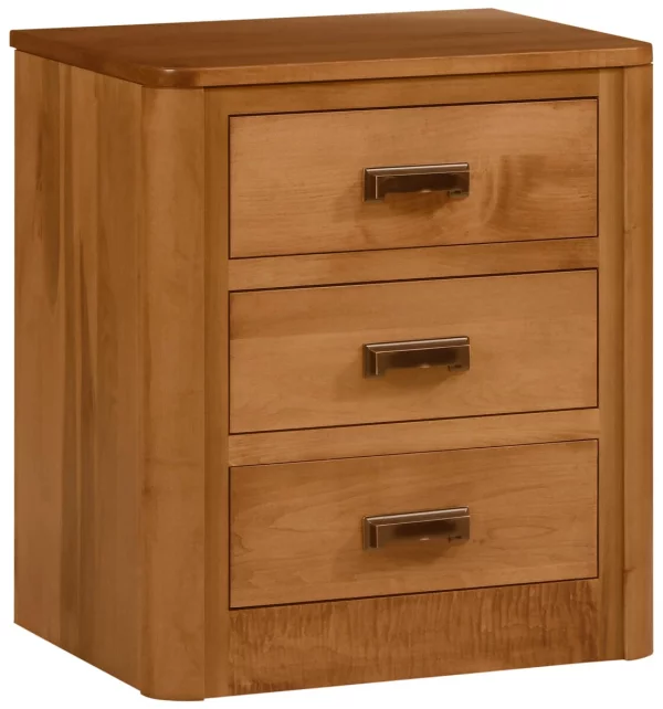 Elk City 3-Drawer Nightstand