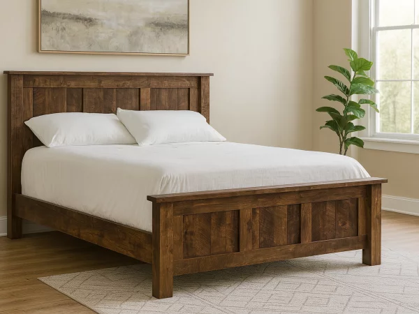 Elsmere Amish Rustic Bed