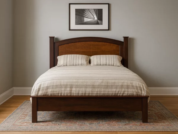 Etowah Arched Headboard Bed