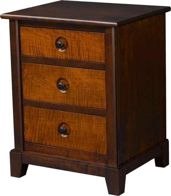 Etowah 3-Drawer Nightstand