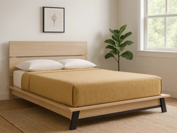 Evarts Mid-Century Platform Bed