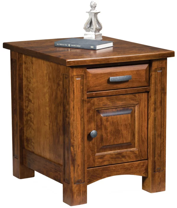 Fairbury Enclosed End Table