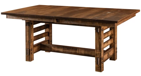 Feliciana Rustic Trestle Table