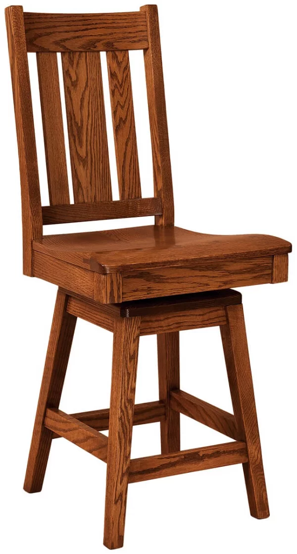 Fernando Breadboard End Swivel Stool