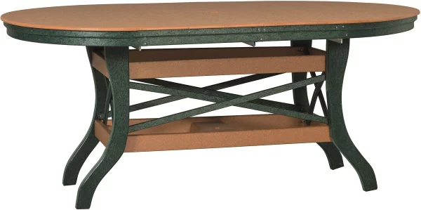 Figi Outdoor Oval Dining Table