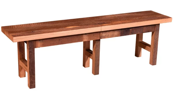 Flagstaff Extendable Reclaimed Bench