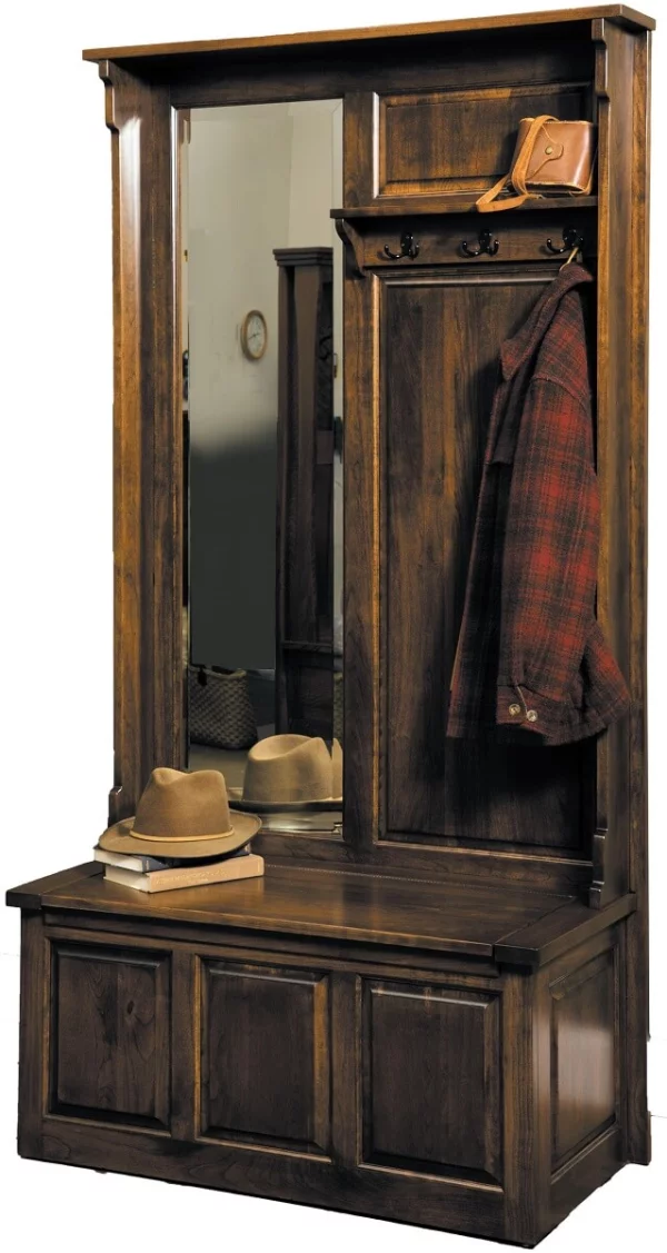 Fort Pierce Coat Rack Bench