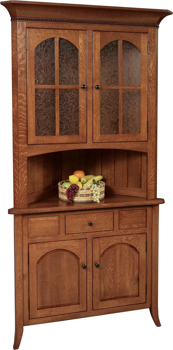 Fort Wayne Corner Hutch With Drawer