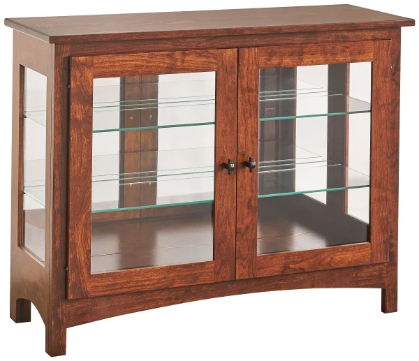 Gadsen Curio Console Cabinet