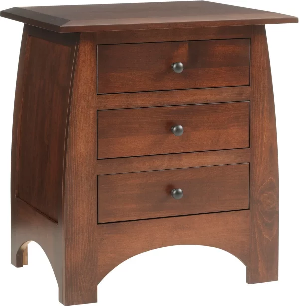 Garonne 3-Drawer Nightstand