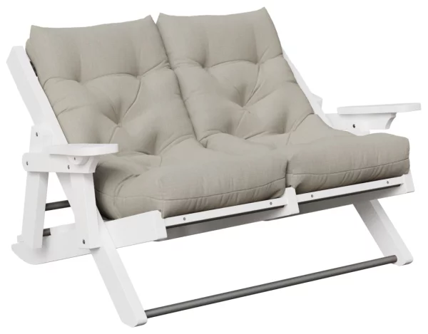Gladys Outdoor Folding Loveseat