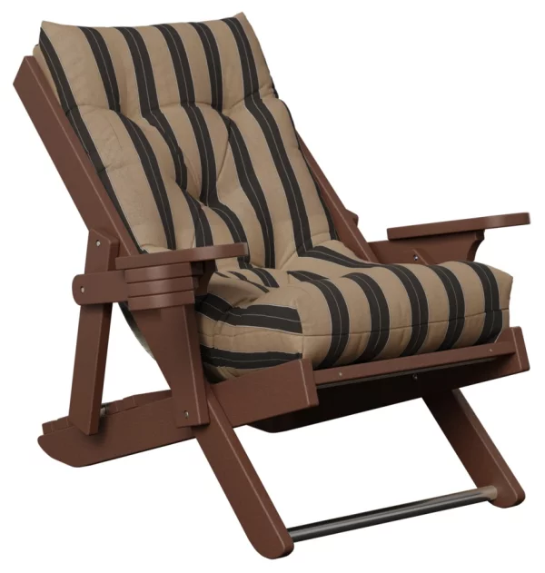 Gladys Outdoor High Back Folding Chair
